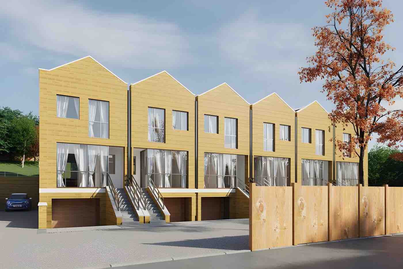 Six brand-new houses for Bushey, Hertfordshire, WD23