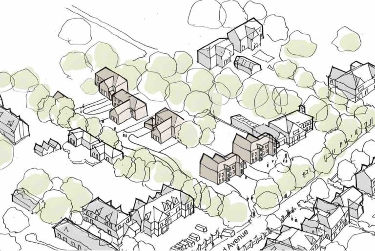 Five executive detached houses for Emerson Park, Essex