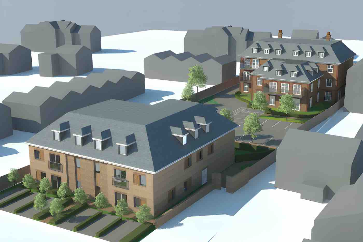 25 brand-new apartments for Bushey, Hertfordshire