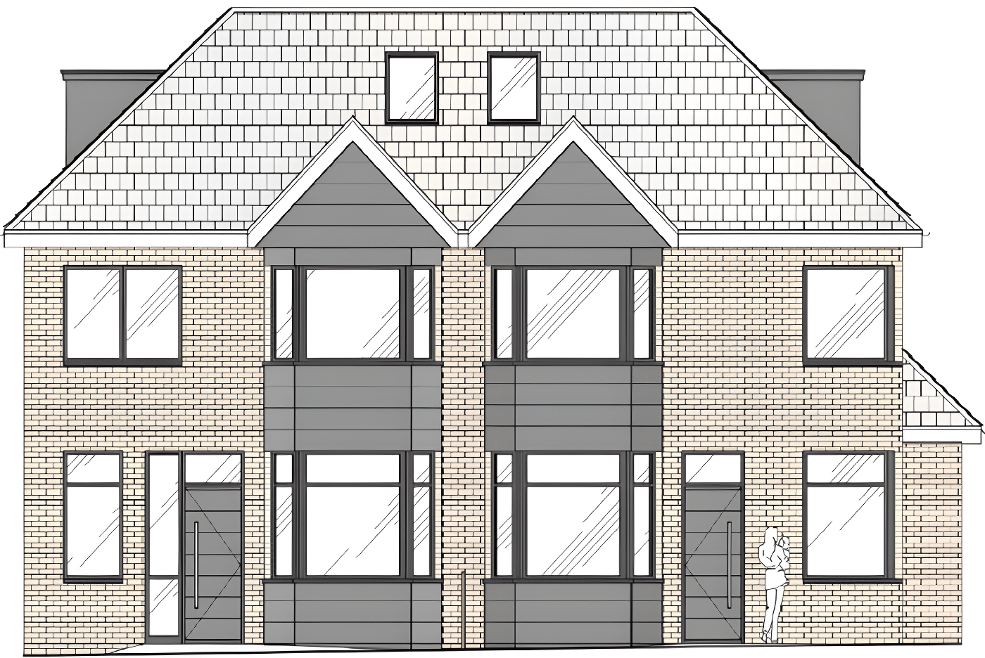 Two New Houses for Totteridge, London