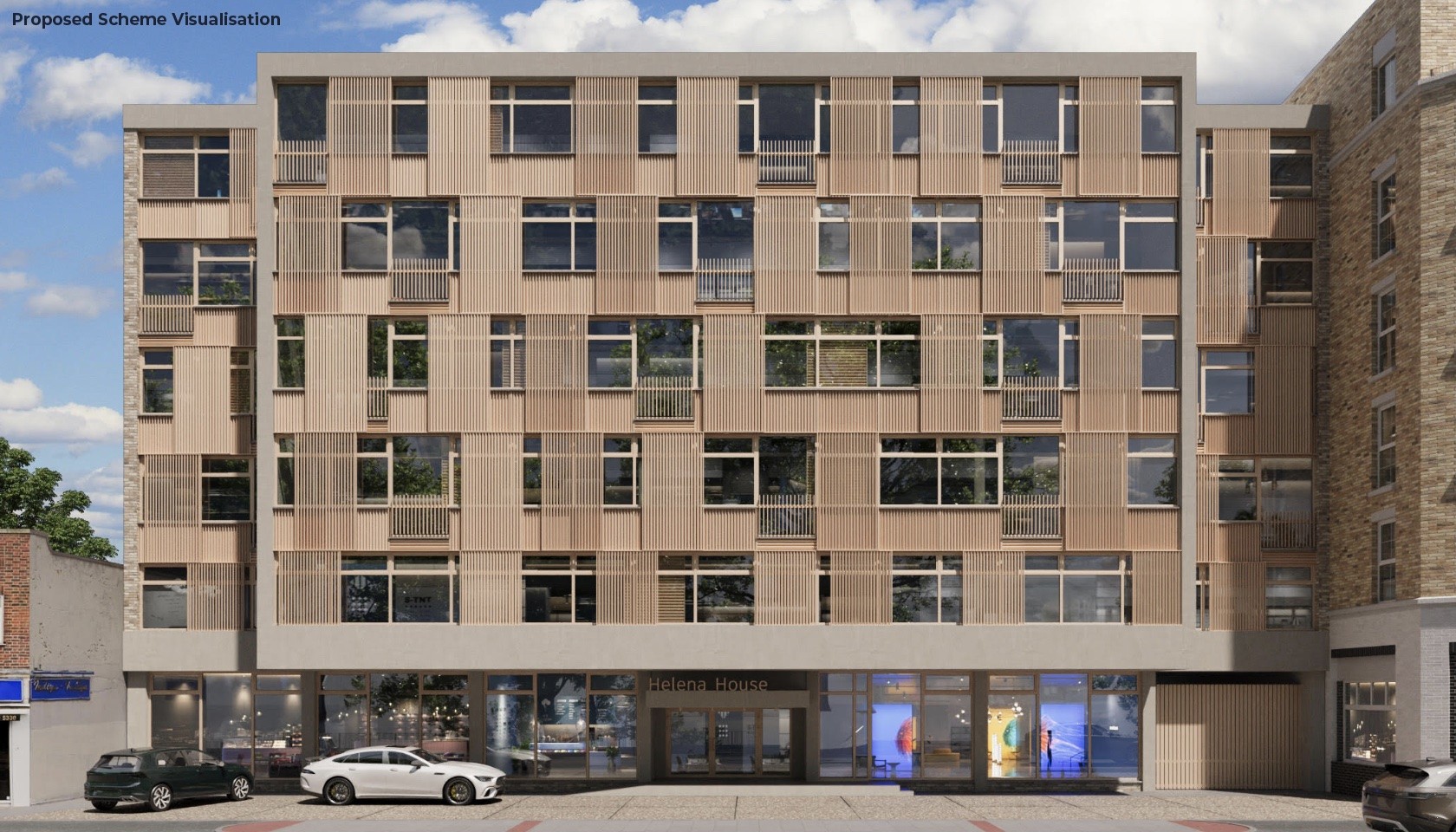 Conversion into 34 apartments & commercial space for Sutton, SM1