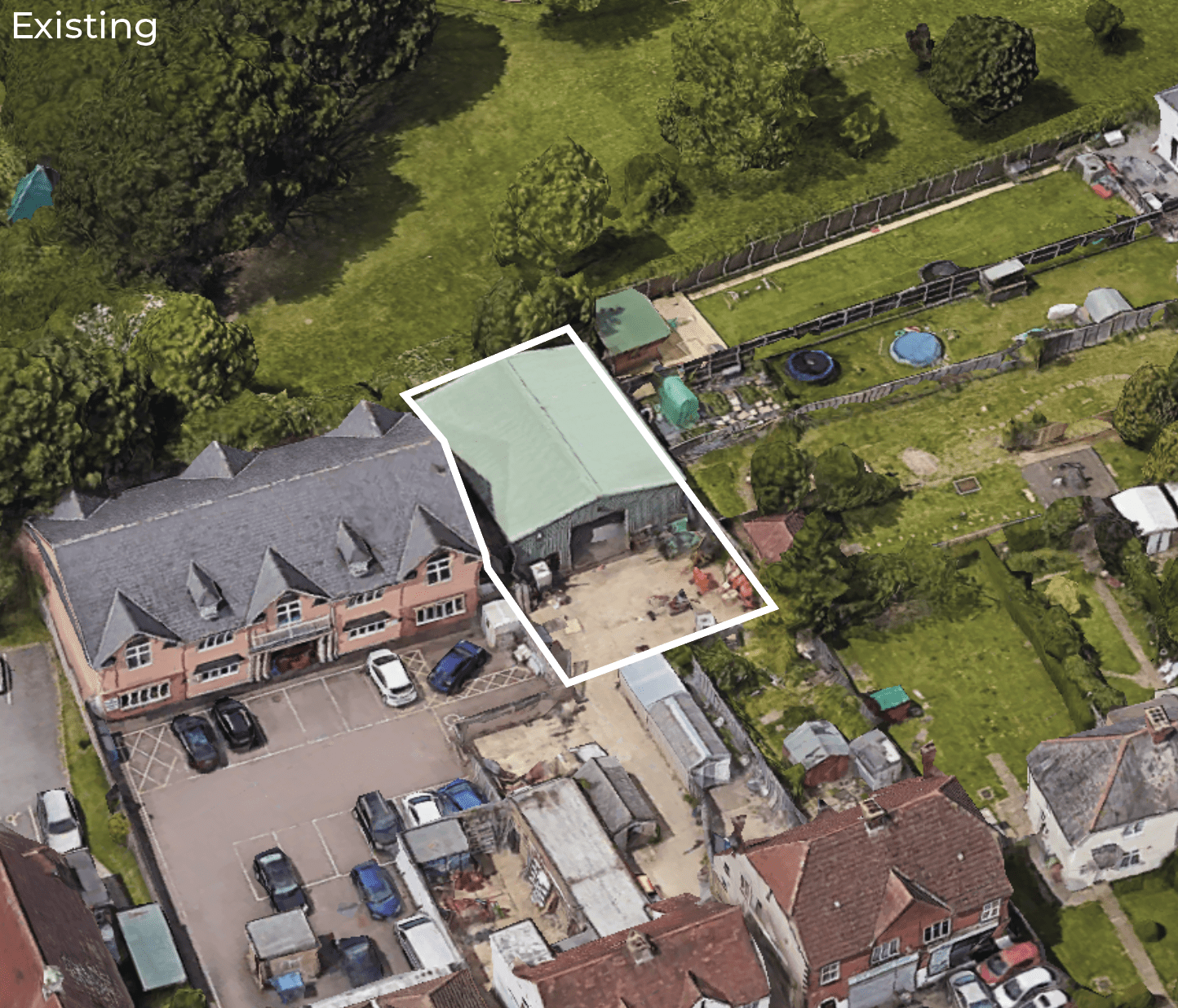 Residential development opportunity to provide 3 houses in Borehamwood