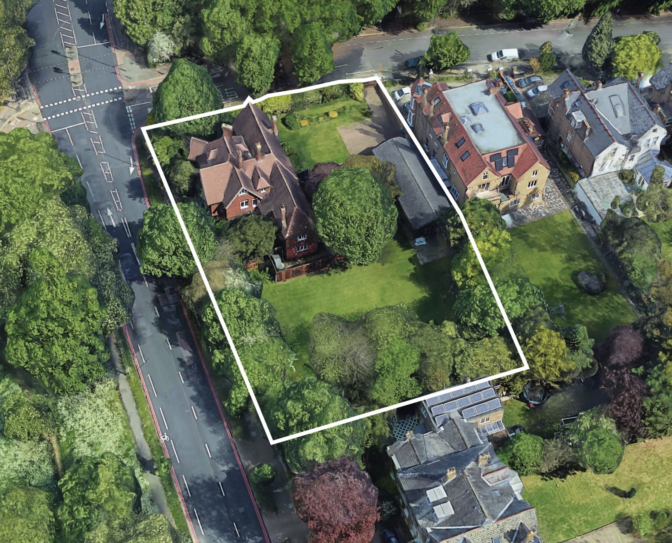 Site with planning permission in Ealing Common