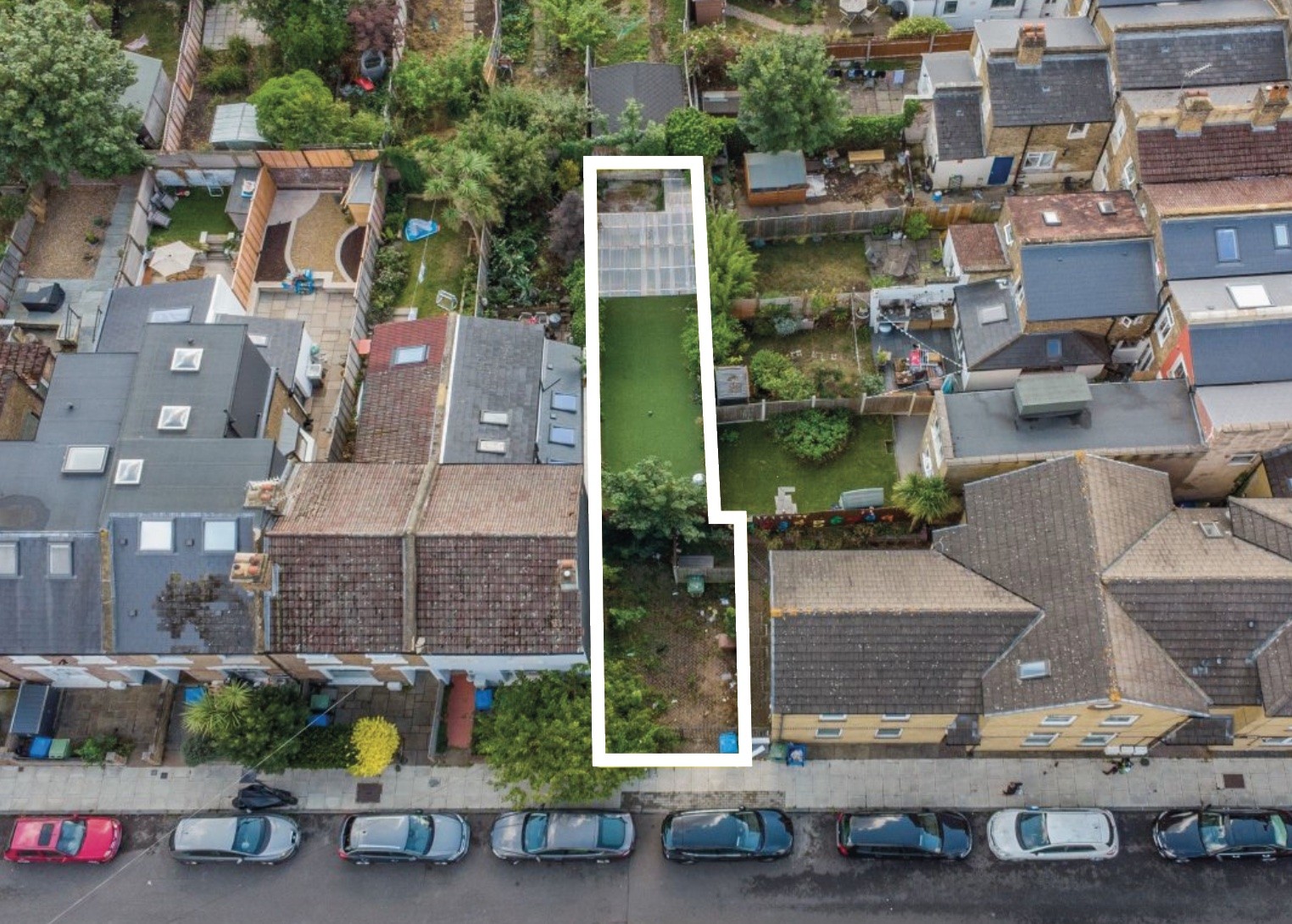 Unconsented land in Nunhead, London, SE15