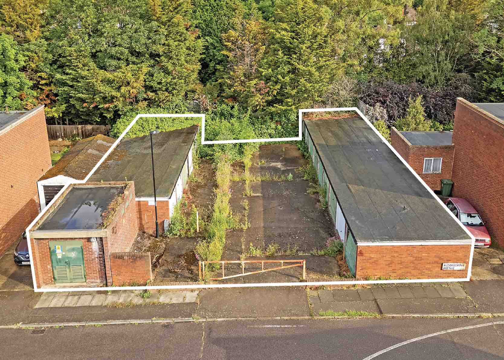 Garages between 45 & 47 Aldersgrove Avenue, Mottingham, Bromley, SE9