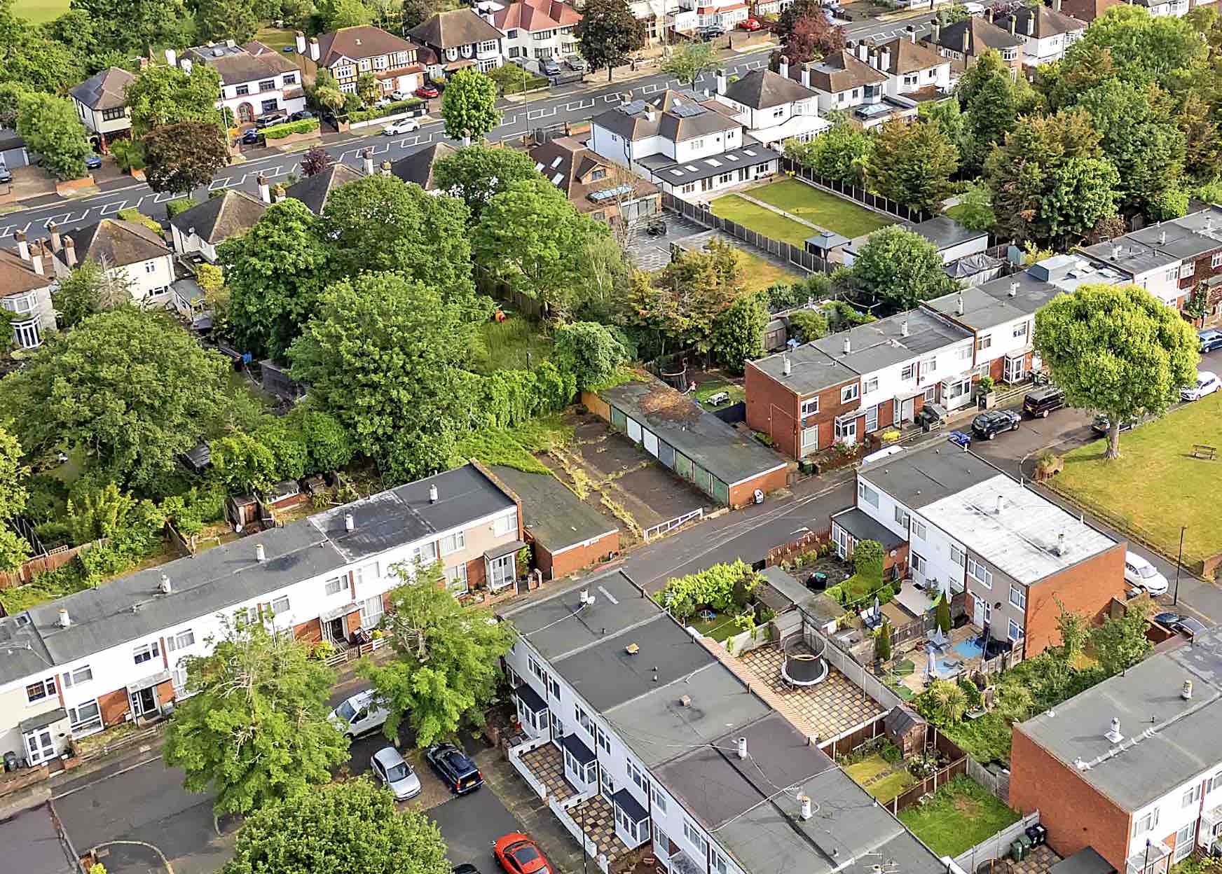 Development opportunity to create three houses in Bromley