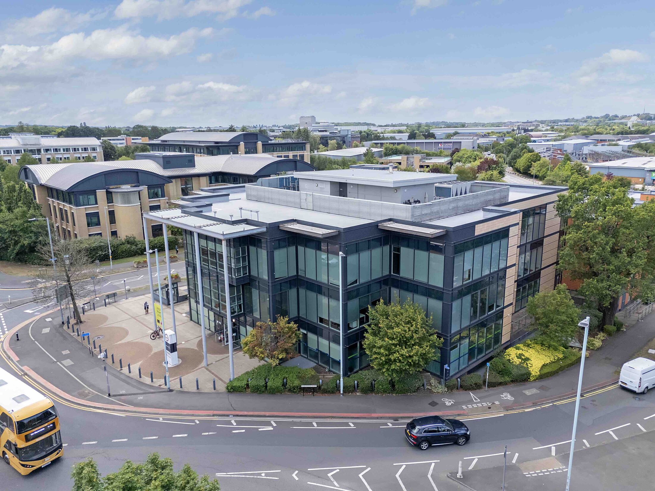 Modern office investment with repositioning potential in Bracknell.